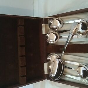 Vintage boxed set Dessert Spoons
